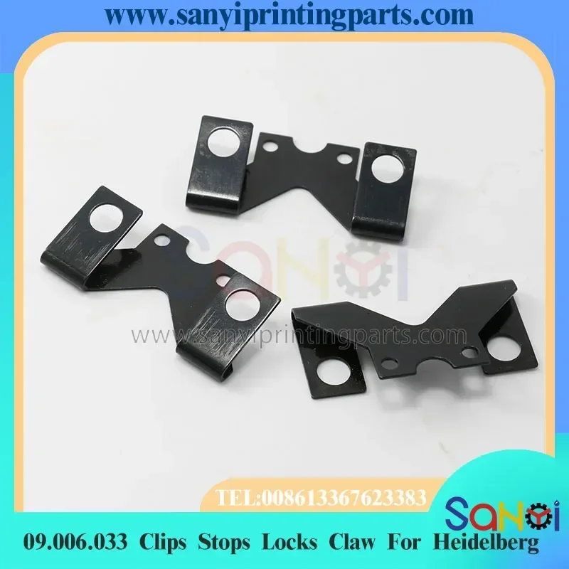 1 Piece Heidelberg Various Sheet Metal Clips Stops Locks Claw 09.006.033 44-KKK For Printing Machine Parts