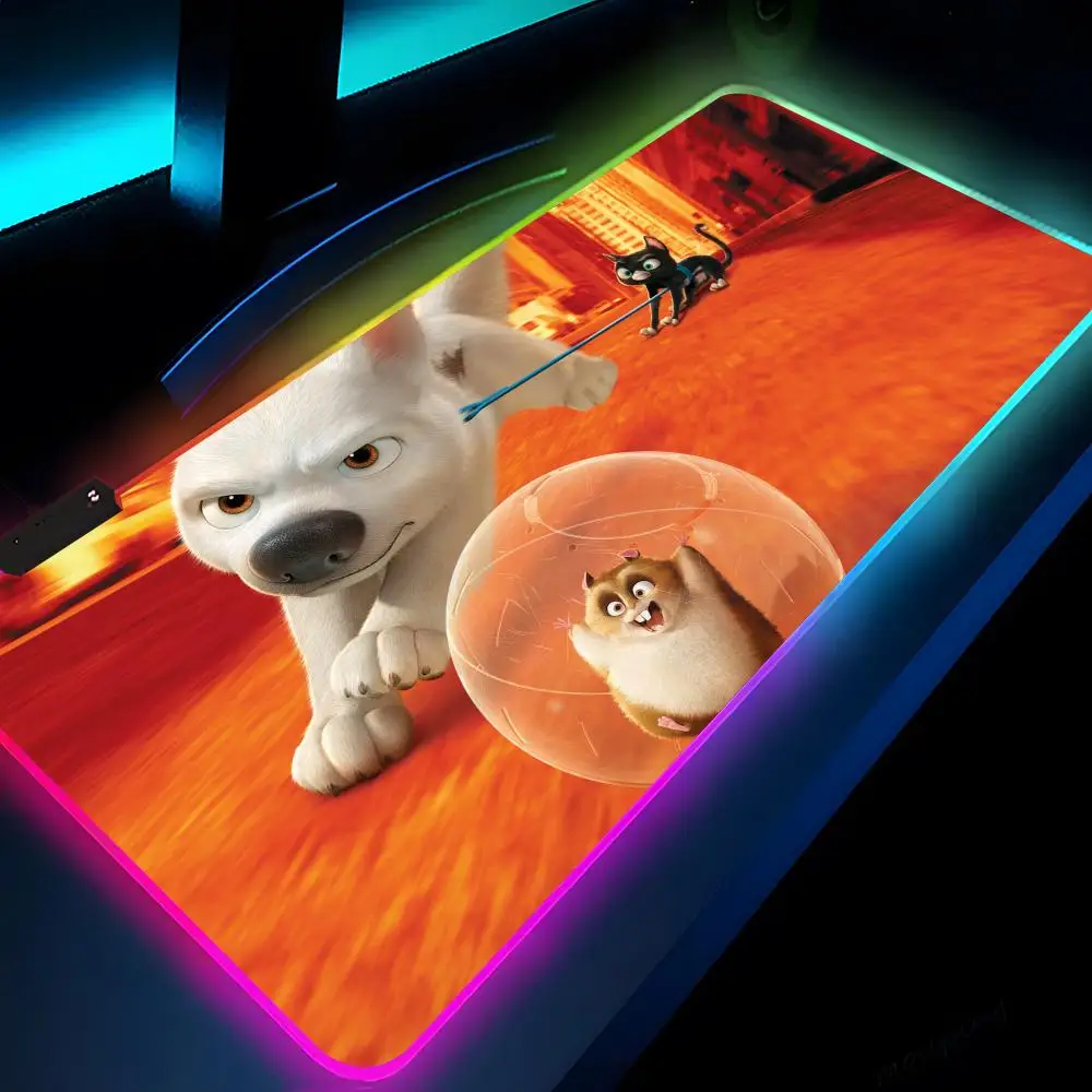 Bolt Mouse Pad Gaming LED 700x300 Mouse Trendy Mat Mousemats Table Pads PC Desk Mat RGB Keyboard Mat XXL