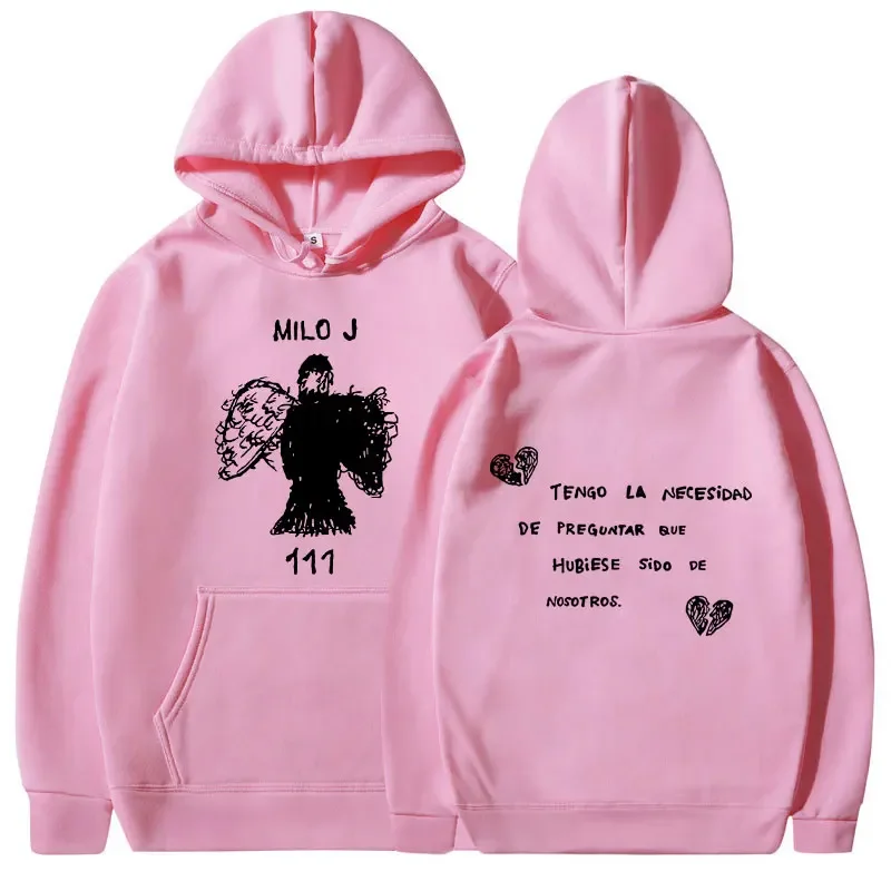 مغني الراب ميلو J هوديي 11 ألبوم ميرش نمط مطبوعة الرجال هوديي المألوف الهيب هوب الرجعية عالية الجودة هوديي