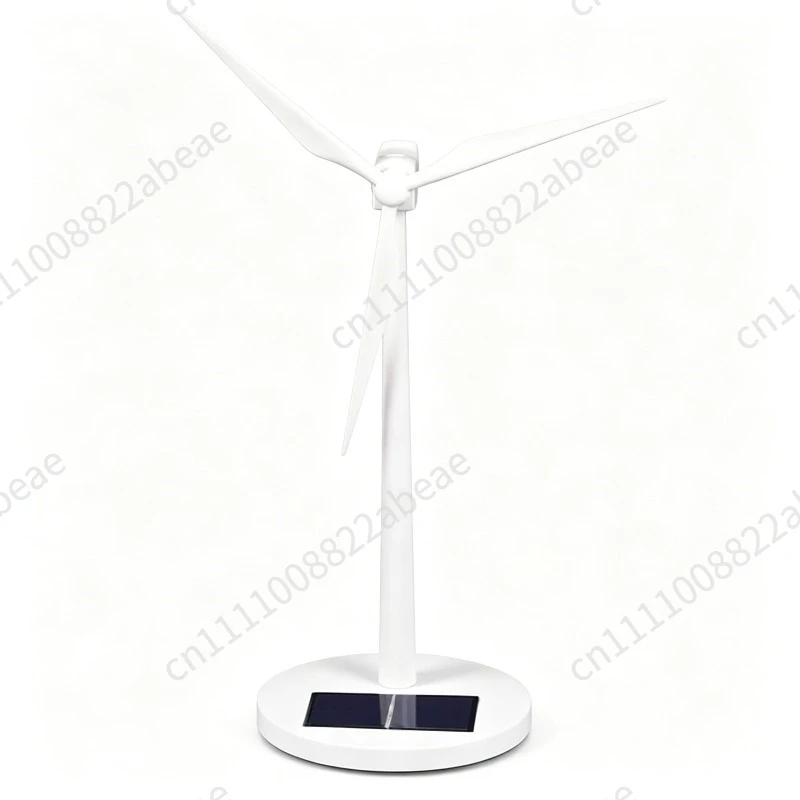 Windmill small invention wind turbine model with battery USB charging creative science and technology ornaments gift