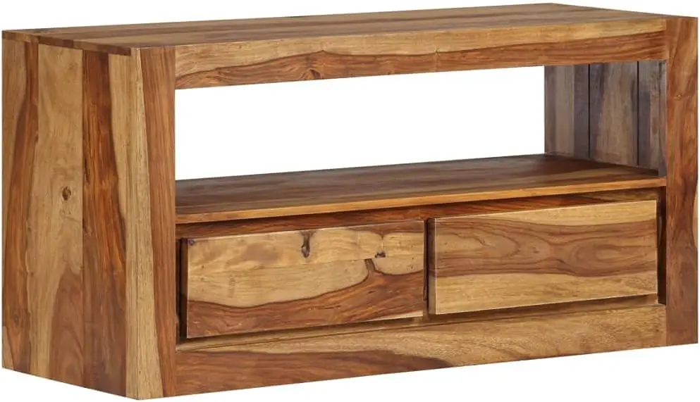 

Solid Wood TV Stand - Robust and Durable Television Cabinet, Ideal for Media Storage