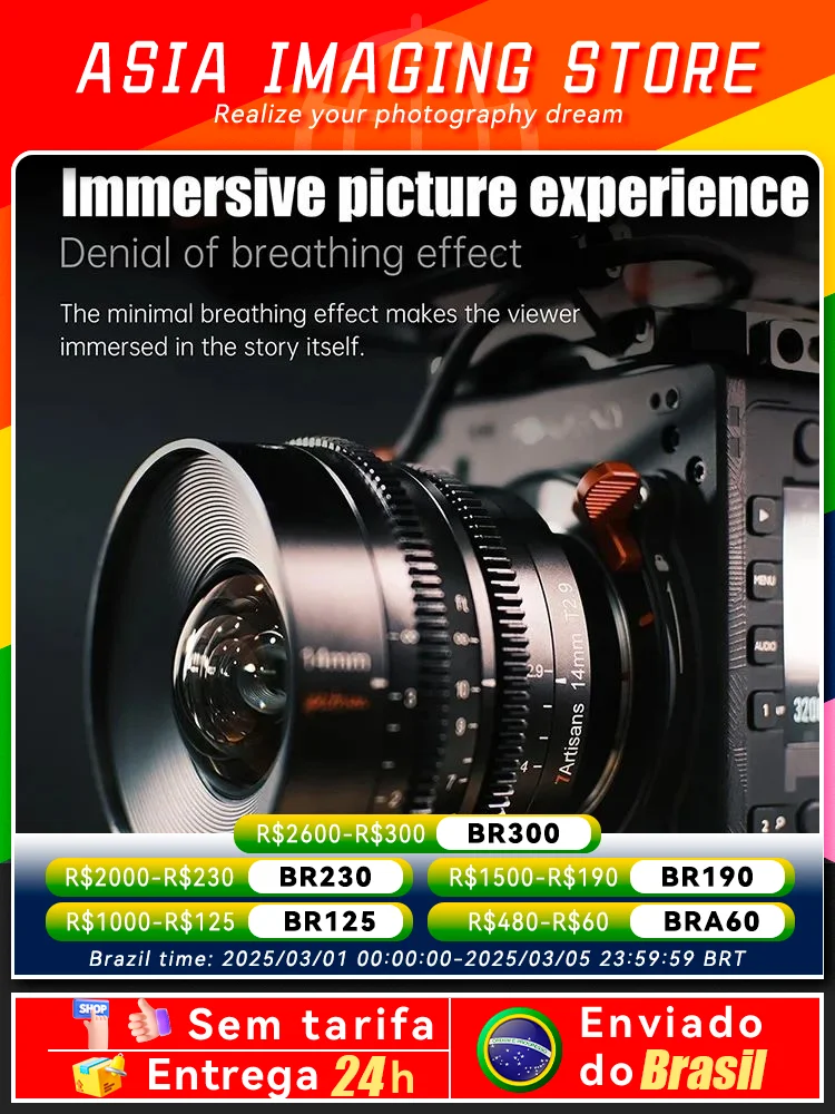 7 ארטיסנס 14mm T2.9 מסגרת מלאה 114 ° עדשת ספקטרום MF זווית רחבה במיוחד עבור Sony FE A7C Nikon Z Leica SL SIGMA FP Canon RF