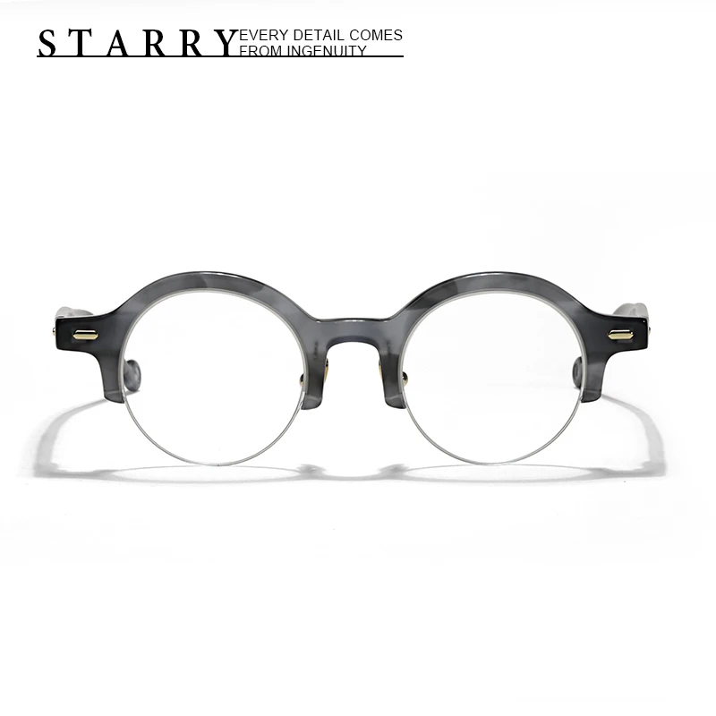 

Titanium Men Eyeglasses Square Top Quality Handmade Glasses Retro Optical Eyeglasses Myopia Reading Personalized Women Eyewear