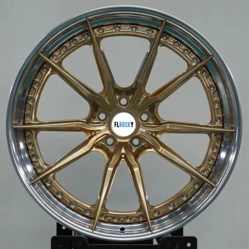 Custom Forged Forged Wheels Luxury 2 Piece 22 Inch 5x112 5x100 5x120 Alloy Rims For Benz For BMW For Audi For VW For Porsche