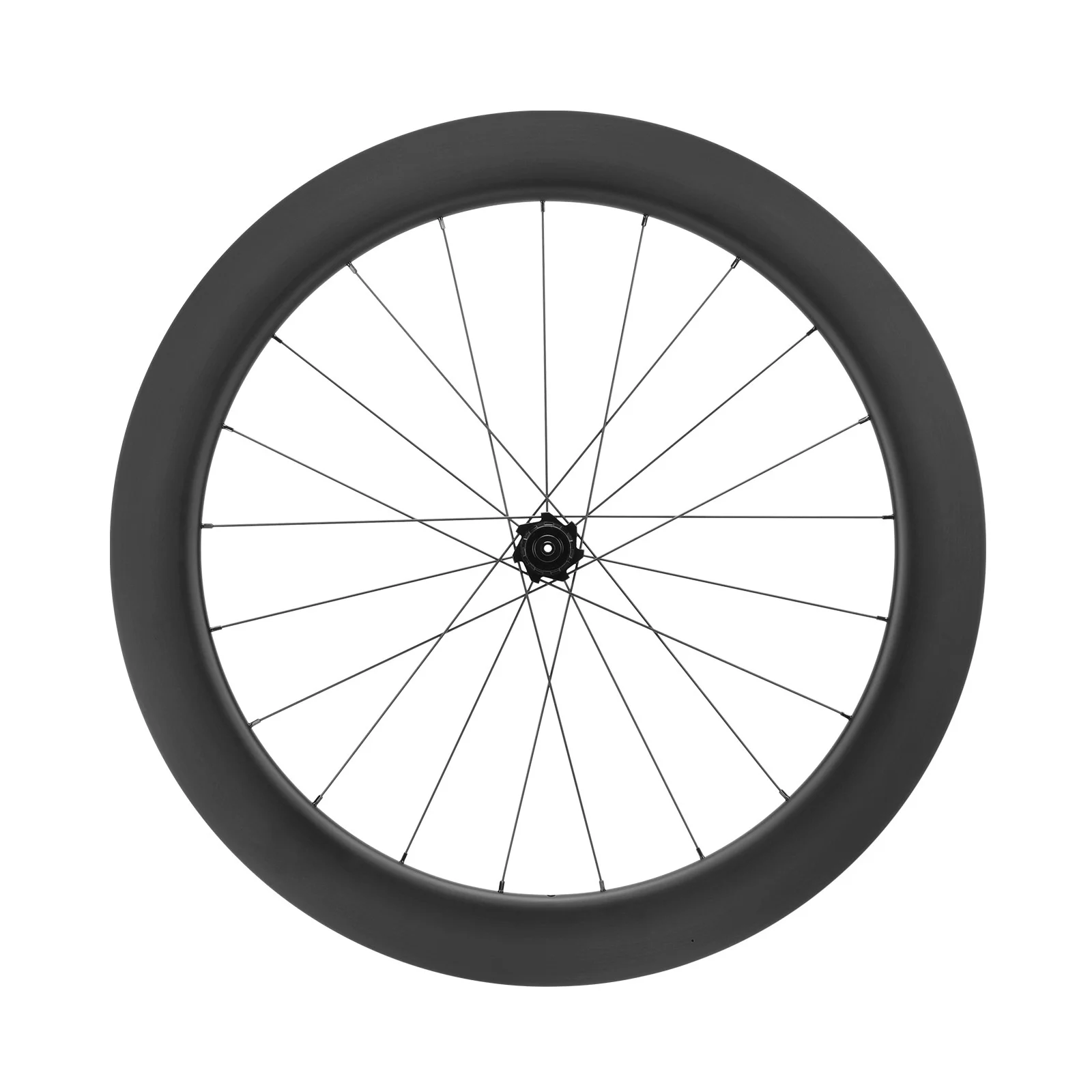 

T800 50mm High Frame Wheel Set Carbon Fiber Disc Brake Quick Dismantling Barrel Shaft Straight Pull Flower Drum Bicycle Wheel