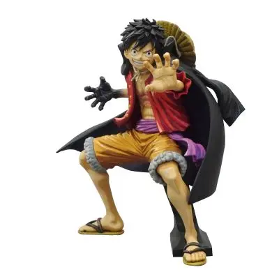 Original Bandai  Anime One Piece KOA The King of Artist Wanno Country Monkey D. Luffy Rob Lucci Anime Characters Statues Toys