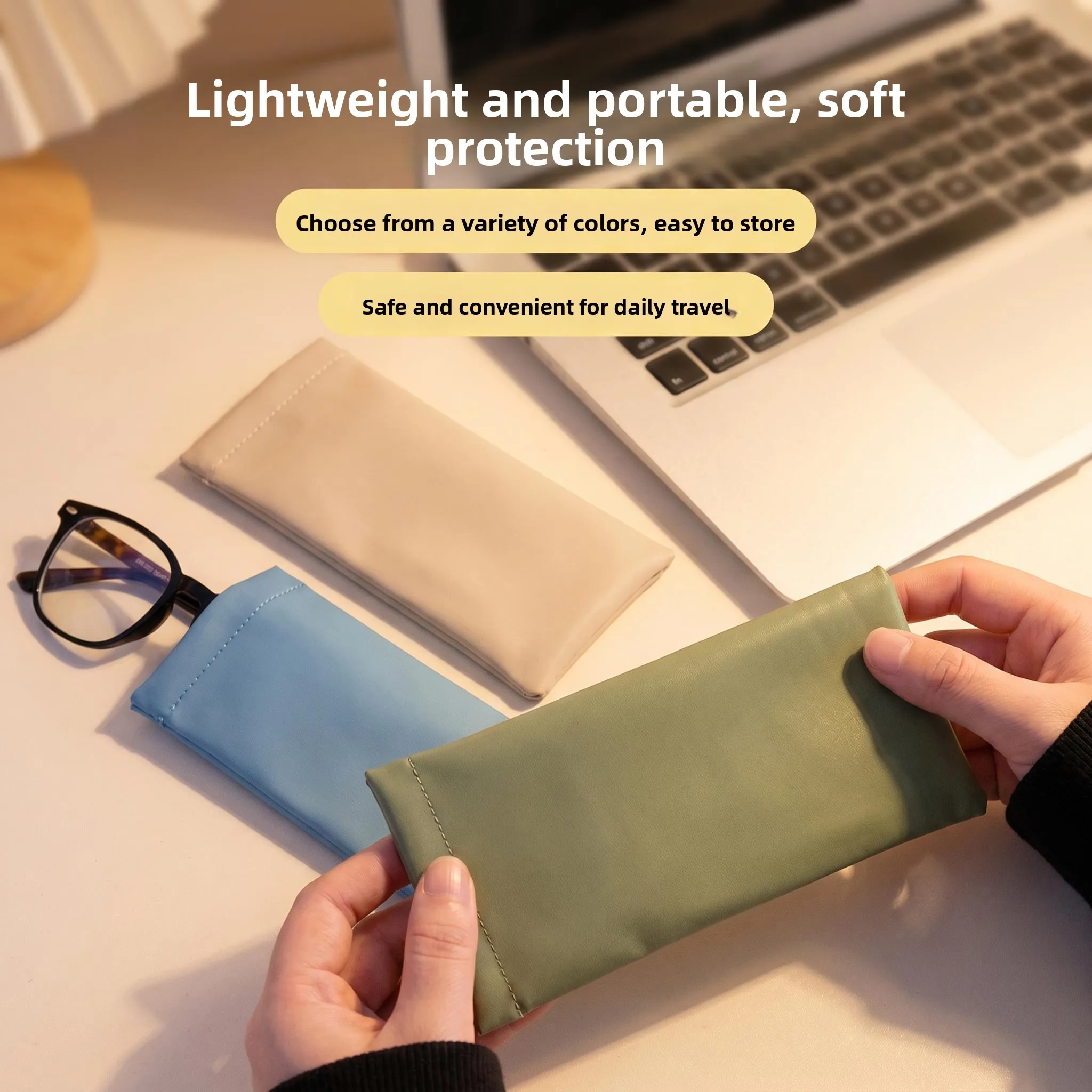 portable-automatic-closure-sunglasses-storage-bag-travel-high-aesthetic-value-women's-anti-pressure-storage-pouch-for-eyewear