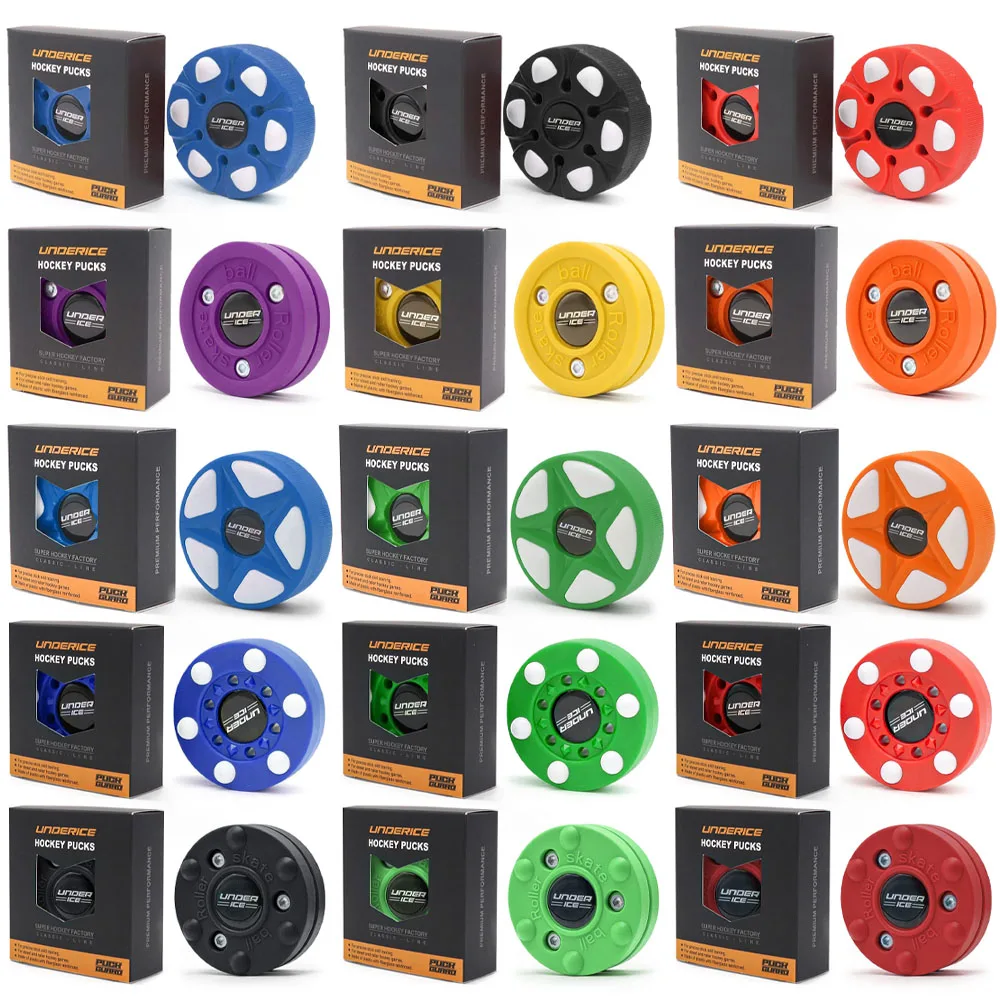 アイスホッケー ストリート ホッケー パック グリーン ビスケット アイス ホッケー パック プラスチック トレーニング パック 再利用可能なアイス トレーニング 練習