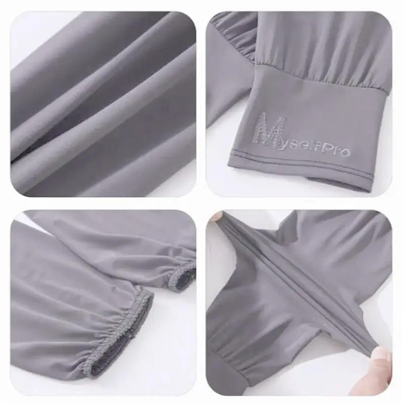 Fundas para brazos con protección solar para hombre, funda para brazo de ciclismo, funda para brazo holgada y agrandada, puños de protección solar para deportes al aire libre, calentador de brazos transpirable