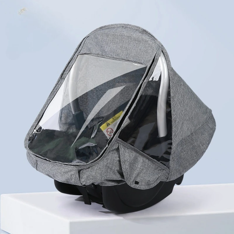 ผ้าคลุมเบาะนั่งเด็กในรถ ป้องกันลม ฝุ่น ละอองน้ำ และยุง