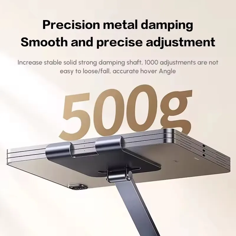 New UGREEN LP893 Folding Mobile Phone Holder Anti Slip Adjustable Aluminum Tablet Desk Holder Stand Compatible for iPad iPhone