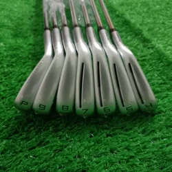 Juego de hierro plateado 7-790 para hombre, hierros de Golf de cuarta generación, 7 piezas, 4-9P, R/S/SR, eje flexible de acero/grafito, ensamblado con cala para la cabeza