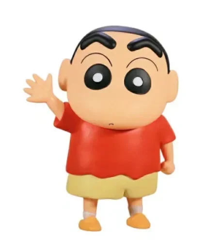 Crayon shin-chan figura de ação brinquedos anime shin chan figuras kawaii boneca coleção modelo ornamentos gk estátua presente para crianças