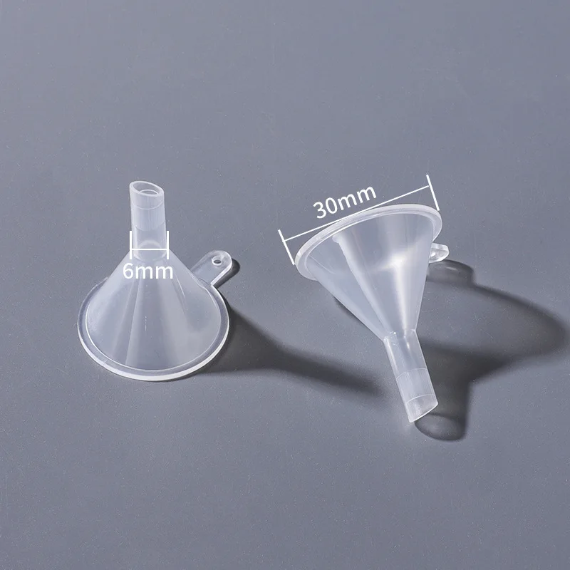 12pcs Plastic Small Funnel Perfume Dispensing Funnel Spray Funnel Dispenser Household Kitchen Liquid oil Dispensing Gadgets
