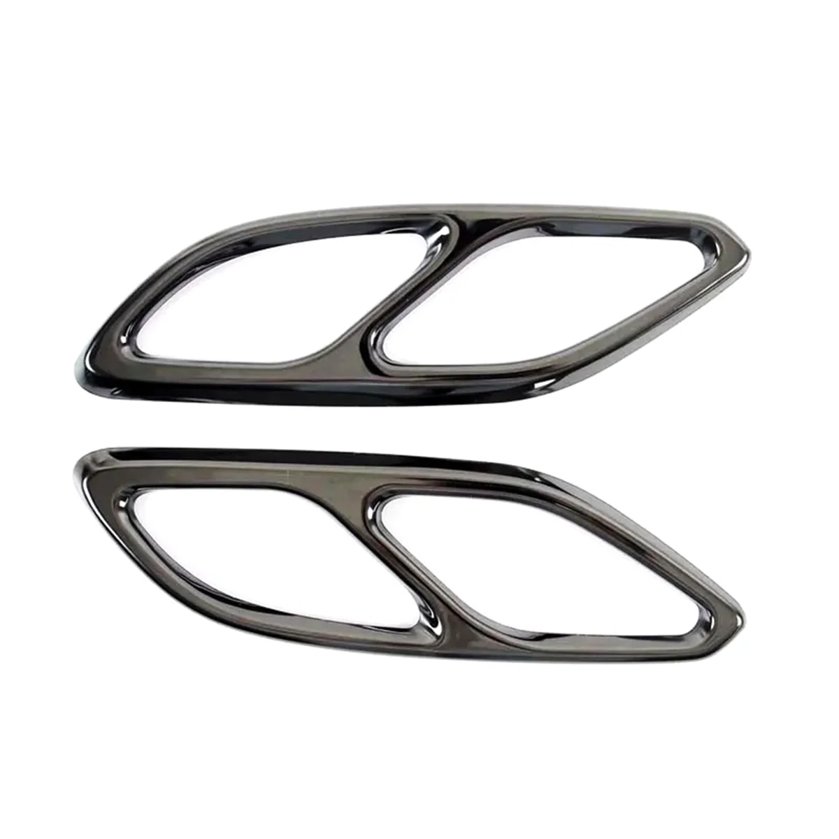 For Mercedes Benz CLA Class C118 W118 2020-2023 Car Tail Muffler Exhaust Pipe Cover Trim Exterior Accessories - A