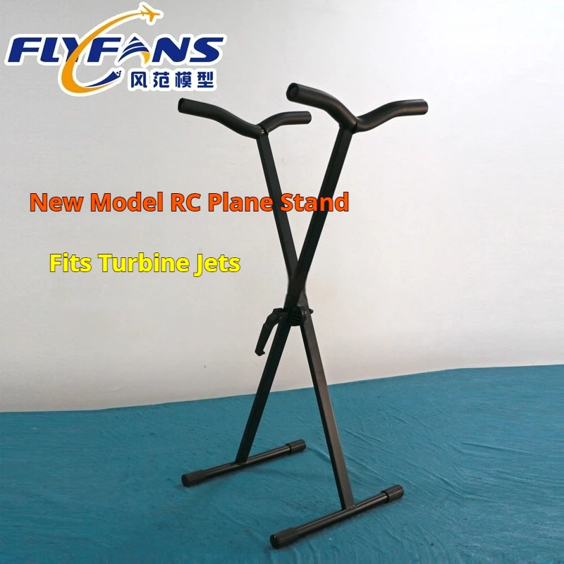 

FLYFANS Metal RC Airplane Stand EDF Jet Field Support Universal Landing Gear Holder w/ Carrying Case