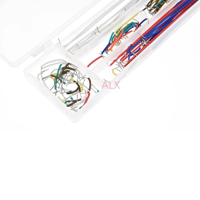 140 Pcs U Shape Solderless Breadboard Jumper Cable Wire Kit For Arduino Shield For Raspberry Pi Connector Wire Jumper Line