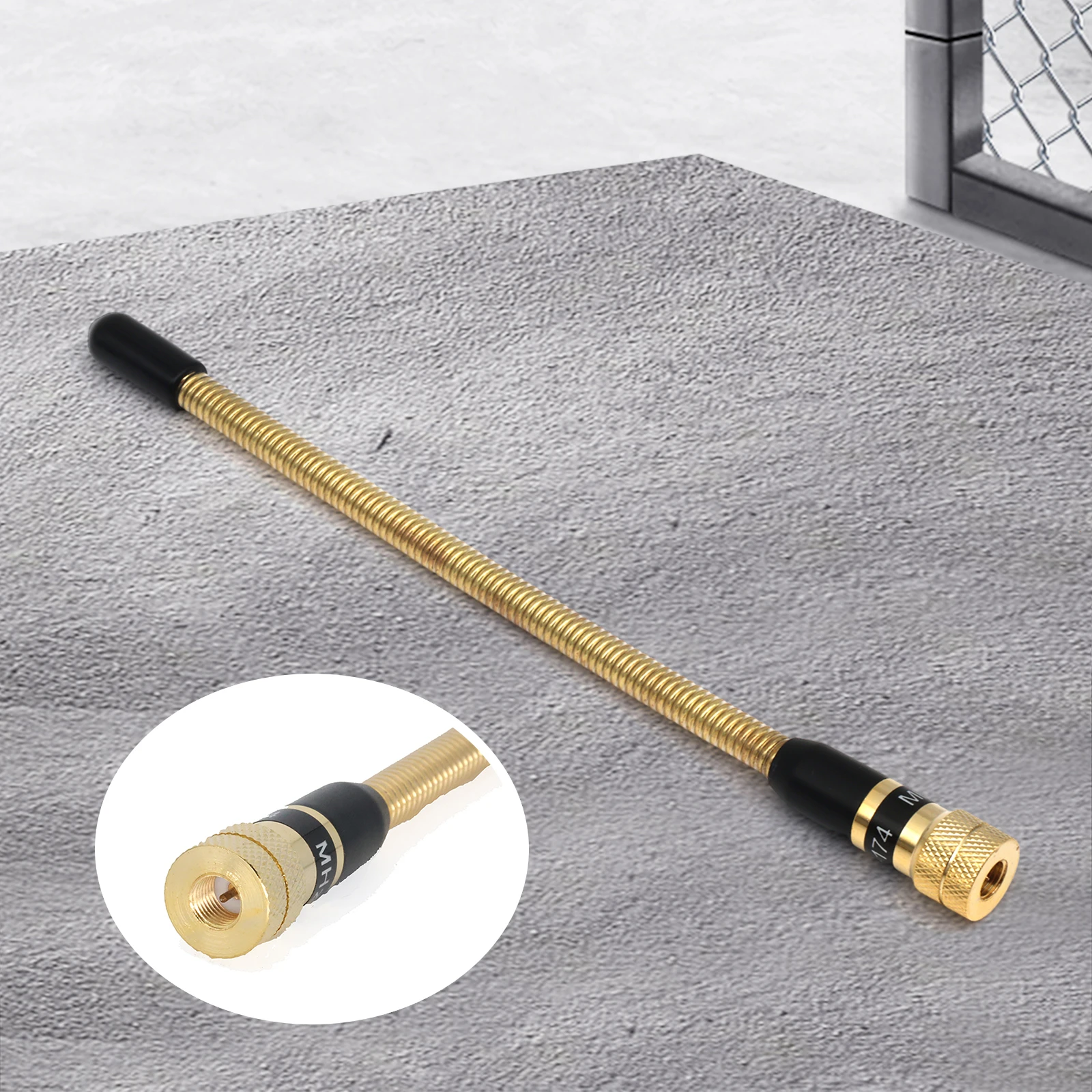 Bnc Plug Rubber Antenne 136-174MHz for SMA-Male Gold-Plated for Spring Antenna Two Way Radio VHF Antenna Walkie-Talkie Accessory view 5
