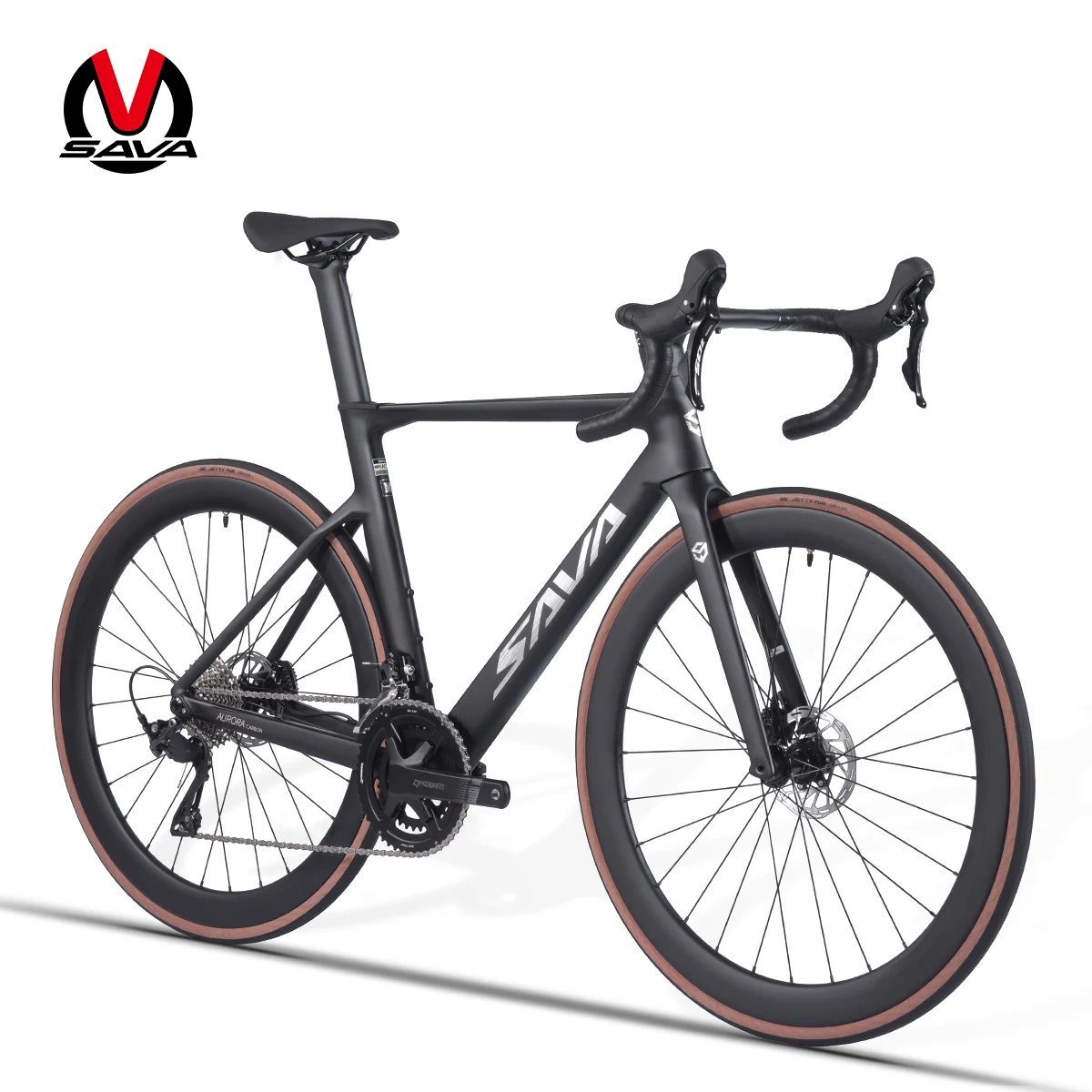 SAVA R08-7120 Full Carbon Fiber Road Bike 700c Adult Road Bike with SHIMAN0 105 7120 24 Speed with CE+UCI Certification