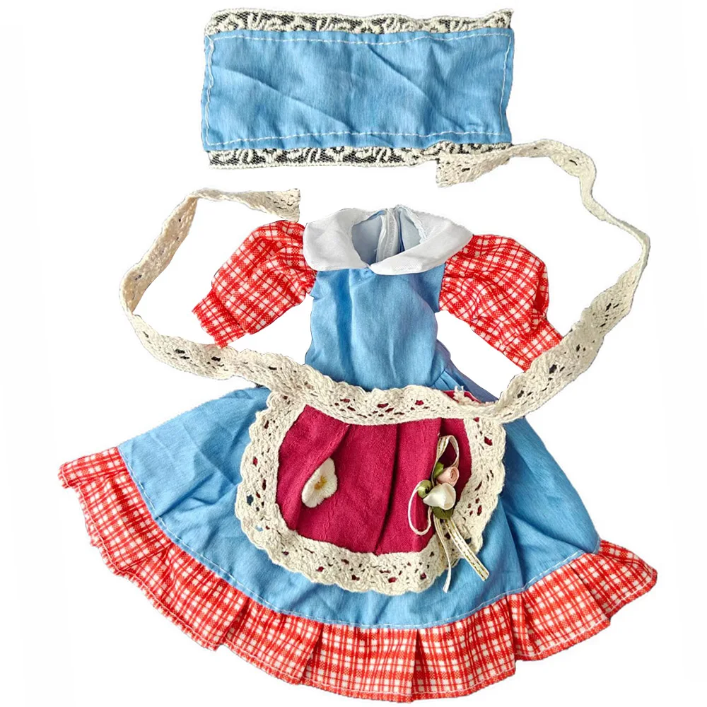 

Pretty KK Dress Princess Clothes for 30cm 1/6 Bjd DIY Doll Dress Up Clothing Dolls Skirt Cute Casual Suit Socks Toy Accessories