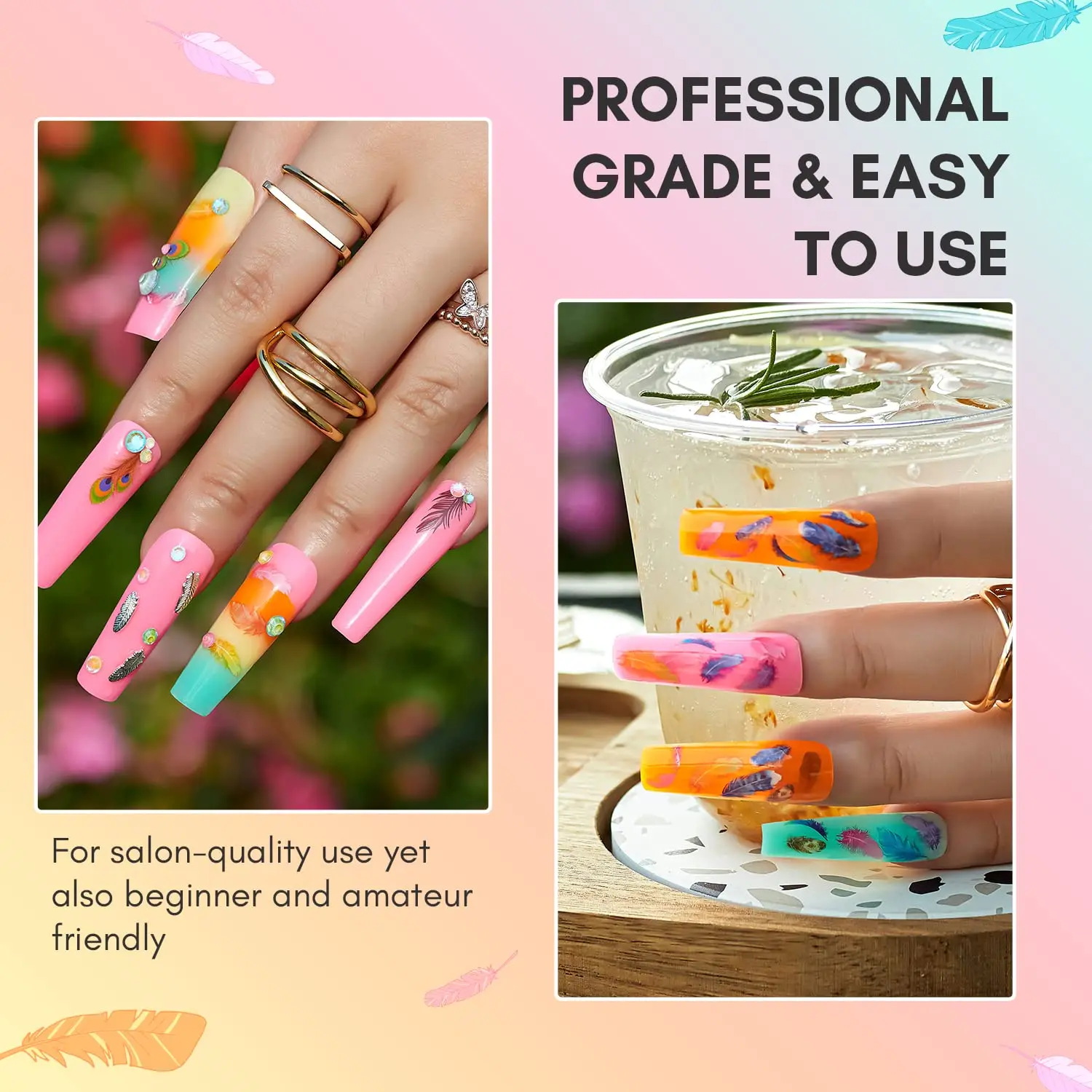 Makartt-Kit de Gel polivinílico para extensión de uñas, Gel constructor todo en uno con Base y capa superior, diseño de arte de uñas, manicura para principiantes