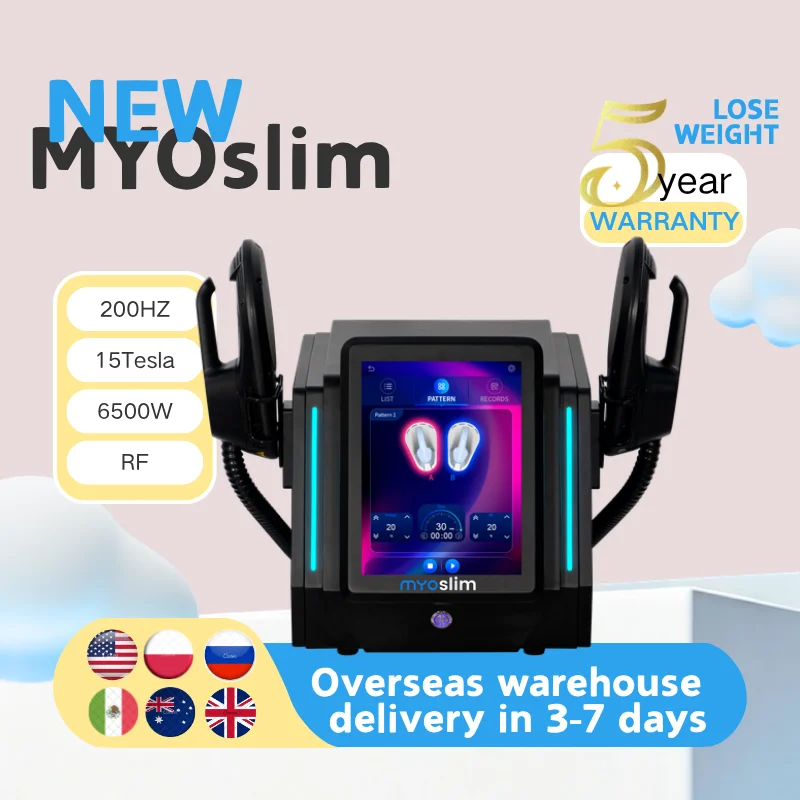 Myoslim PRO Ultra Therapy 15 Tes 7000W Hieamt Weight Loss Body Stimulation Muscular Professional Ems NEO Machine