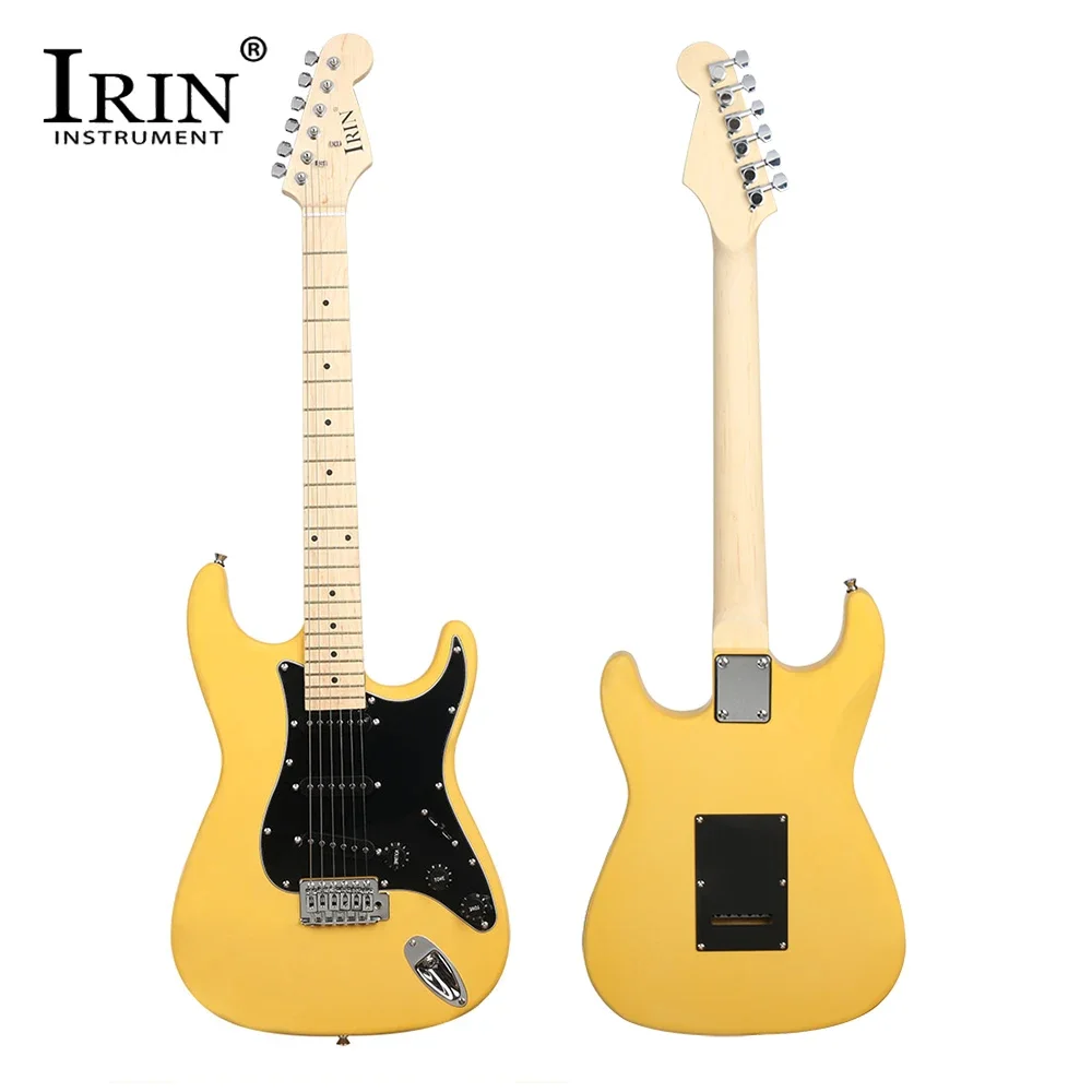 IRIN 39 Inch Electric Guitar 6 String 22 Frets Electroacoustic Guitar Basswood Body Professional Electric Guitar 11 Colors