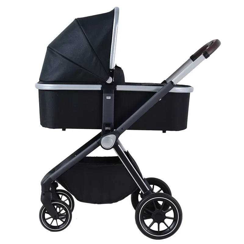 High Landscape Baby Strollers, pode sentar-se Lie Down Fold em ambos Shore Atacado de recém-nascidos