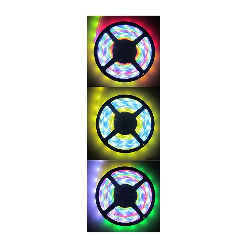 

5M WS2812B LED Strip RGB LED Strip WS2812 Leds Magic Light IP20 IP20 Waterproof Flexible Tape Lamp Bar 74LEDS