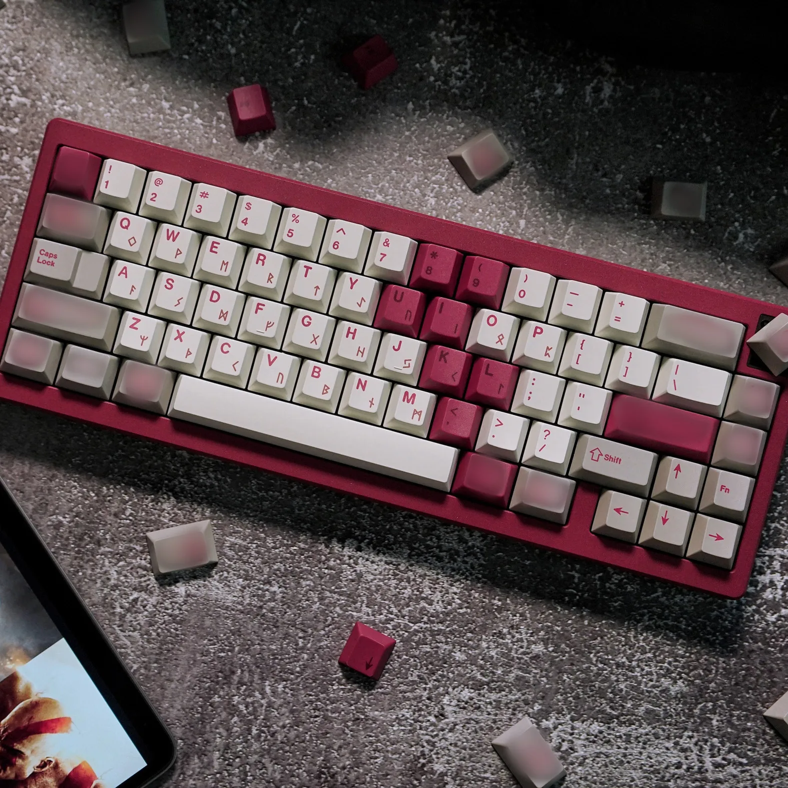 

Theme PBT Original Highly Mechanical Keyboard Keycap Five-sided Sublimation Customized Full Set