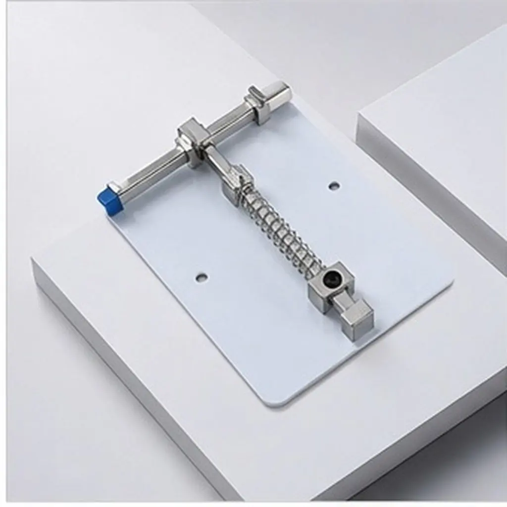 Phone Pcb Mainboard Fixture Adjustable Circuit Board Clamp Rotatable Screw Anti Slip Bottom Pad for Soldering Repair