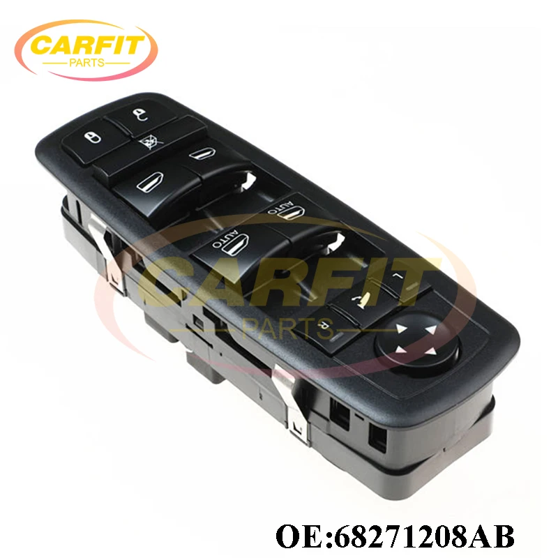 

High Quality New OEM 68271208AB 68184803AC 68262252AC Power Master Window Switch For Jeep Grand Cherokee 2014-2016 Auto Parts