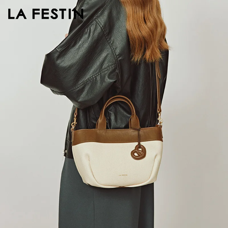 

LA FESTIN Original Brand Women Bag 2025 New Handbags Fashion Shoulder Crossbody Bag Casual Shopping Bag Designer Bag