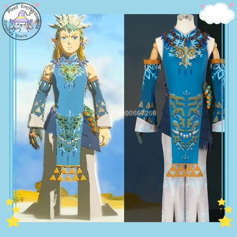 

sexy link main character Purya game - inspired cosplay costume Game Goofy Edition Snowstorm Outfit Role-playing as characters