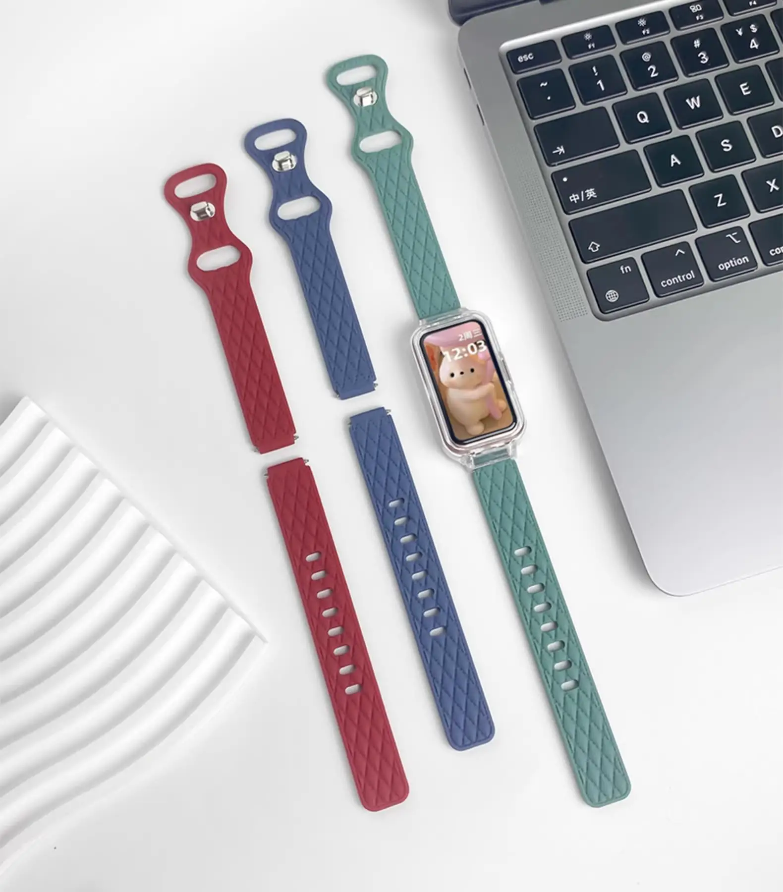 Armband+Hülle für Redmi Watch 3, Silikon-Sportarmband, Armband für Xiaomi Mi Band 9 Active 8 Active, Uhrenarmband-Zubehör