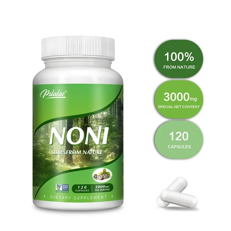 Noni Fruit Capsules - Enhances Immunity, Supports Intestinal and Joint Health, Antioxidant