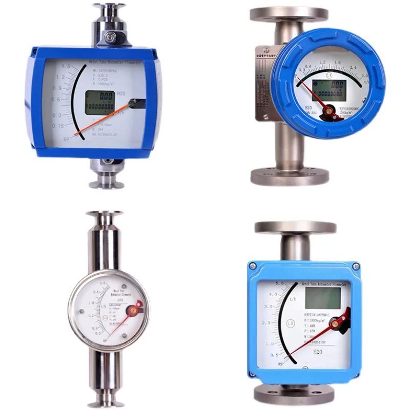 

2026 Pointer Type Display Mechanical Metal Tube Float Mechanical Flow Meter Rotameter for Liquid