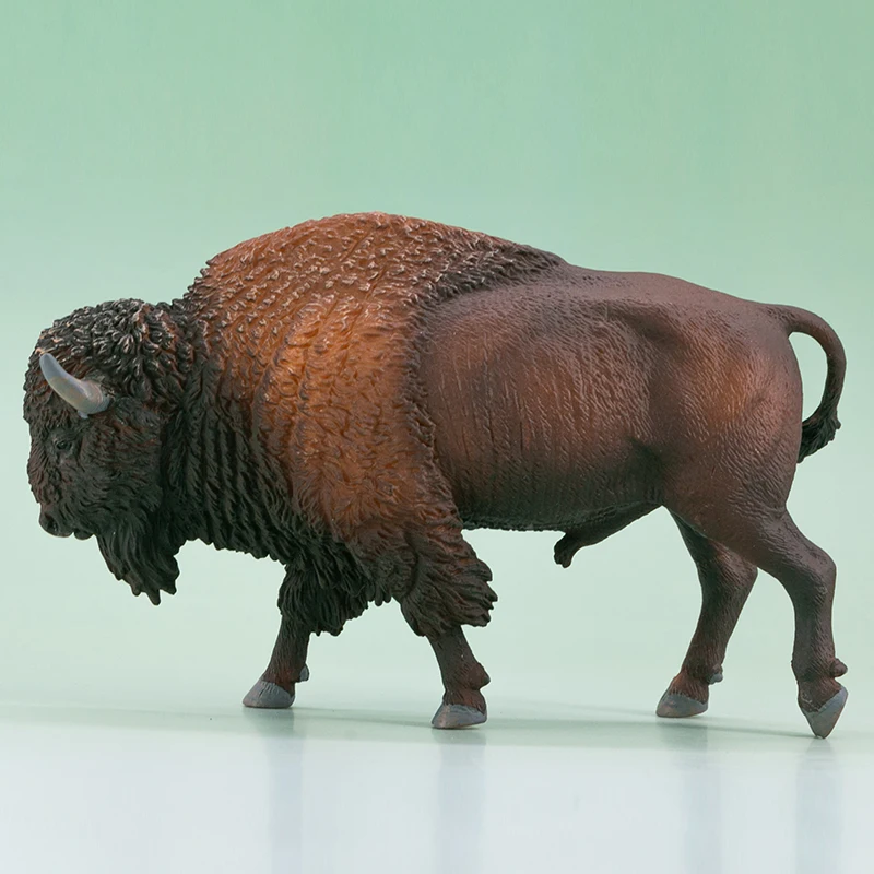 CollectA Wild Life Animals American Bison PVC Plastic Figure Children Toys Model #88968