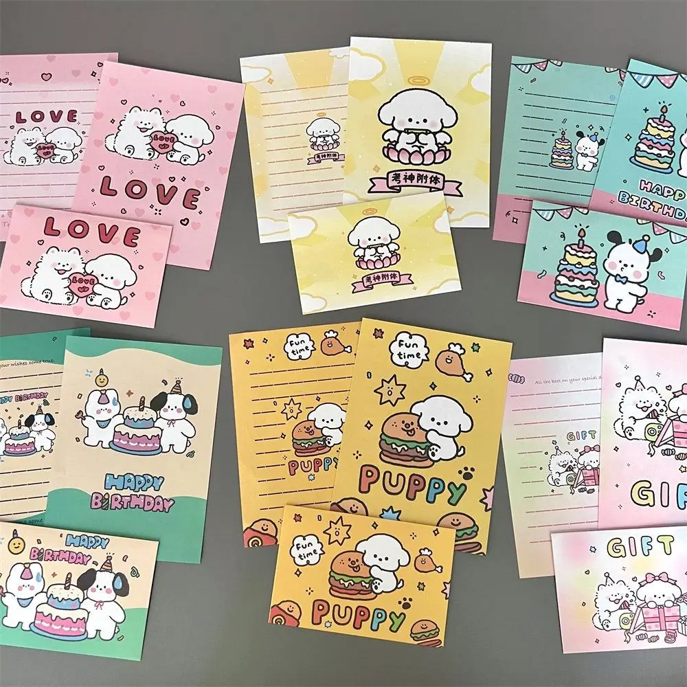 

Message Confession Happy Birthday Envelope Stationery Cartoon Letter Paper Animal Cute Letter Pads Greeting Card