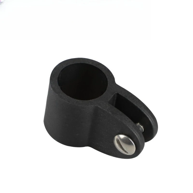 Black nylon plastic sliding sleeve, yacht awning hardware, marine hardware, pipe joints, yacht accessories