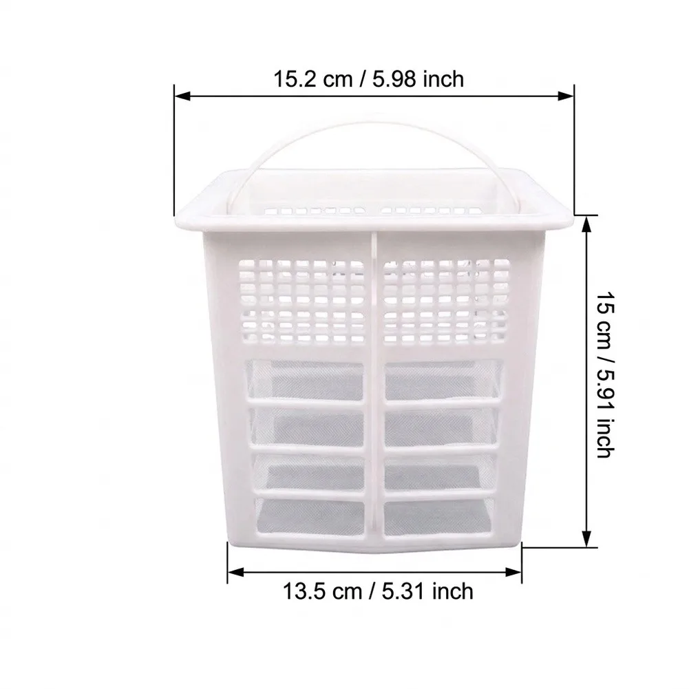 White ABS Replacement Filter Basket SPX1600M 40 Mesh For Hayward Pool Pump Parts Swimming Pool Equipment Accessories