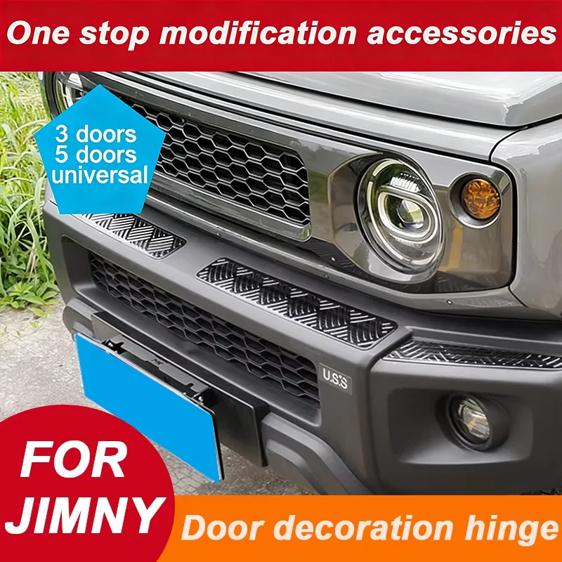Anti-scratch Rear Bumper Surround Guard Plate Accessories For Suzuki Jimny JB64 JB74 2019-2026 Exterior Trim