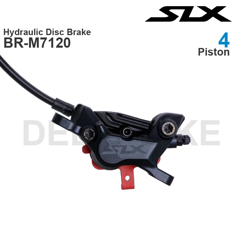 SHIMANO SLX M7100 Hydraulic Brake groupset  BL-M7100 Lever BR-M7120 4 piston Brake with  Pads for MTB Bike Original parts