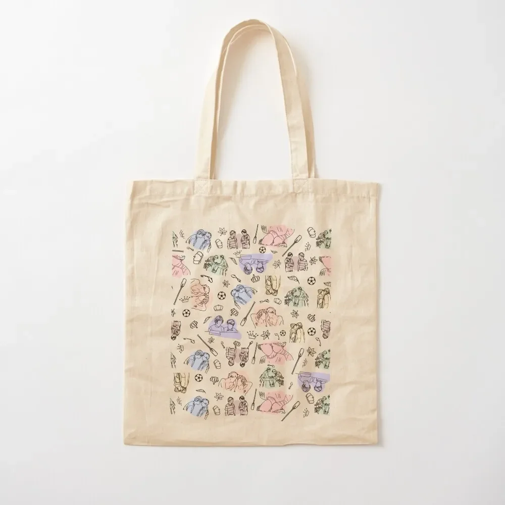 

young royals minimal Tote Bag reusable grocery bags hand bag Bag