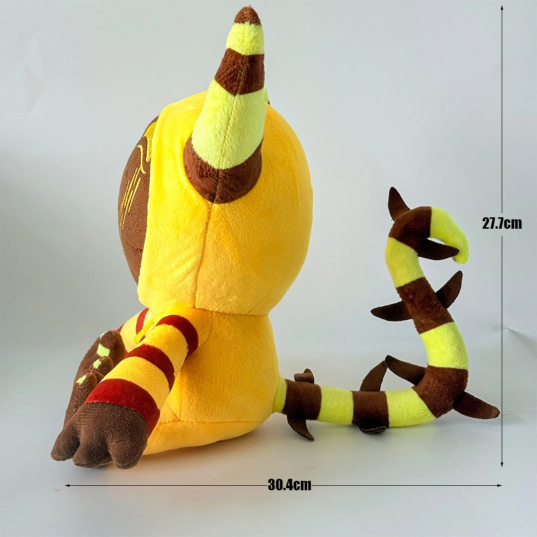 

Новинка 2025, плюшевая кукла Kingdom Comes Deliverance, милая небесная собака, плюшевый бык, бык, король демонов, мягкая кукла, игрушка для детей, подарки