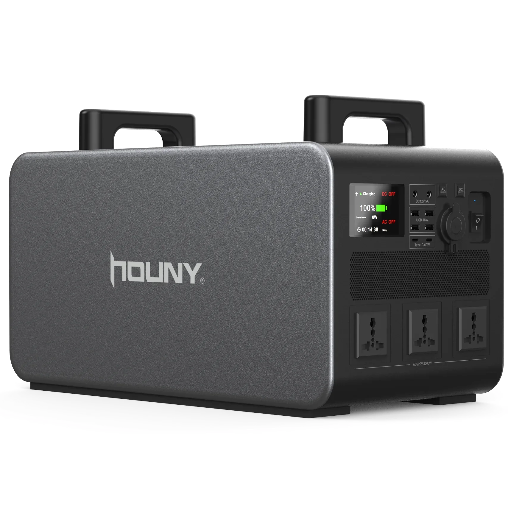 YUNYI All in one portable 1200W solar power generator 1000W/1500W/3000W rechargeable solar backup battery home power station ho
