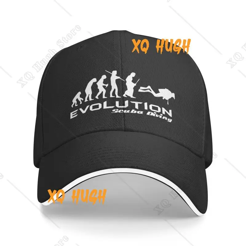 Classic Evolution Of Scuba Diving Baseball Cap Adult Funny Underwater Dive Diver Gift Adjustable Dad Hat Women Men Outdoor