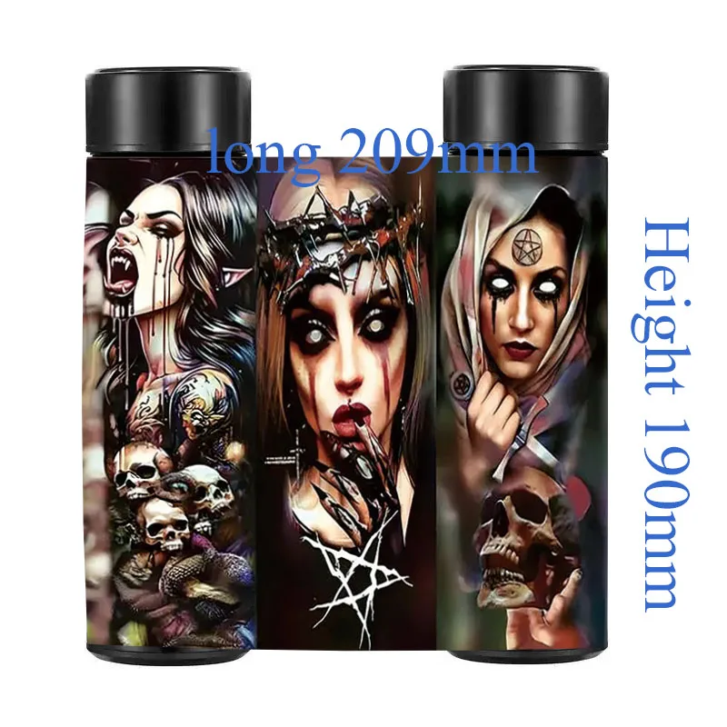 Custom DIY Full Image Vacuum  Bottle with LED Lids  BEST for Birthday Gift, Holiday Gift, Valentine Gift