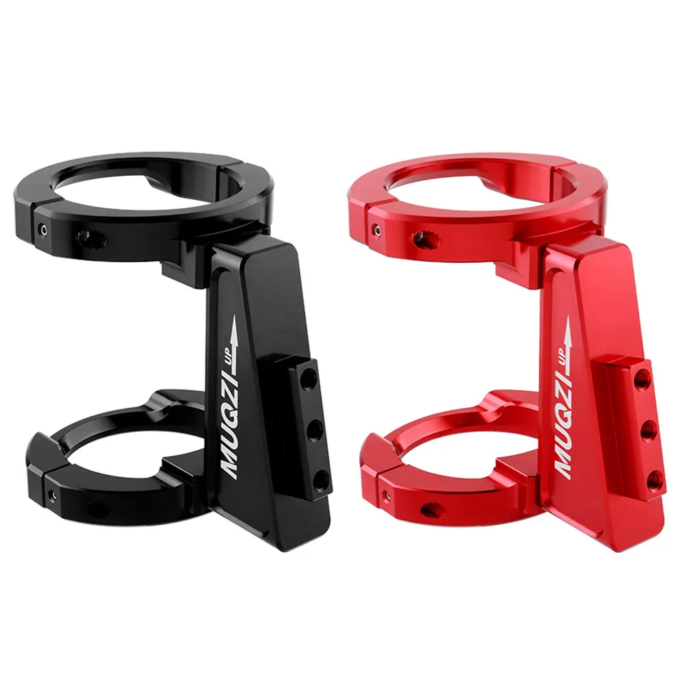 Folding Bicycle Front Bag Carrier Mount Adapter Adjustable Clamp Ring Aluminum Alloy for Birdy Dahon SP8 412 Folding Bicycle