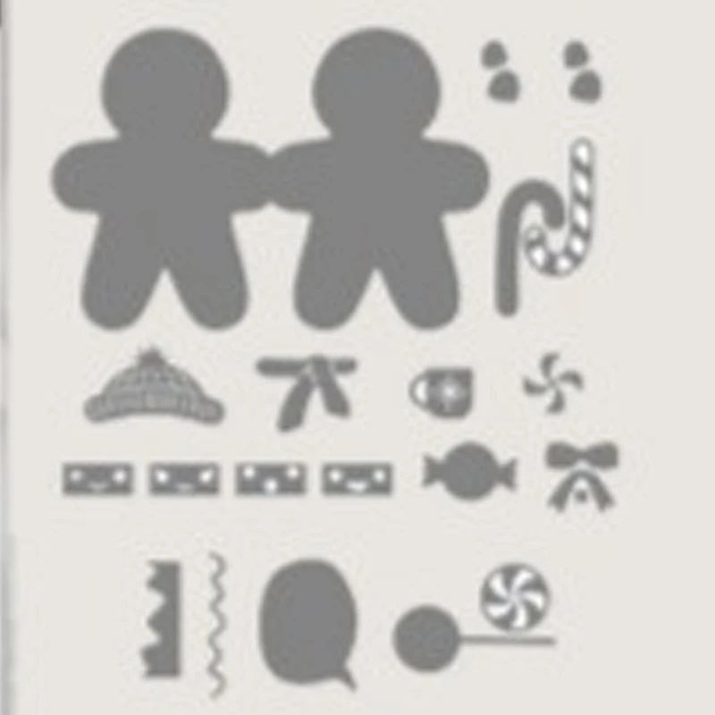 家族楽しい DIY ツール炭素鋼切削ダイスホリデースタンプクラフト装飾プロジェクト 15UB